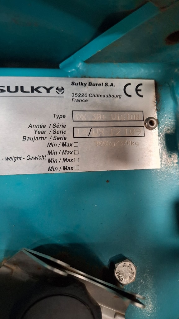 Epandeur engrais SULKY DX 30+ VISION - photo slide 11