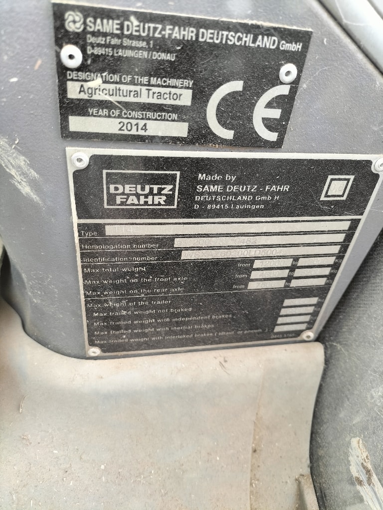 Tracteur DEUTZ FAHR 6210 CSHIFT AGROTRON - photo slide 5