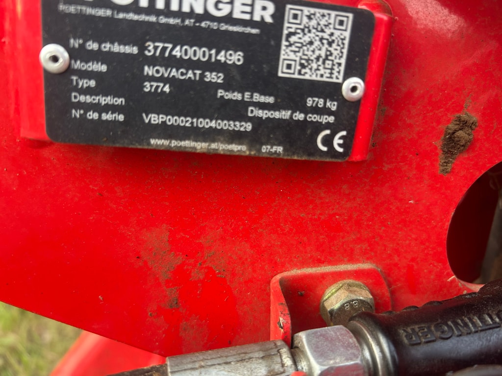 Faucheuse POTTINGER NOVACAT 352 - photo slide 5