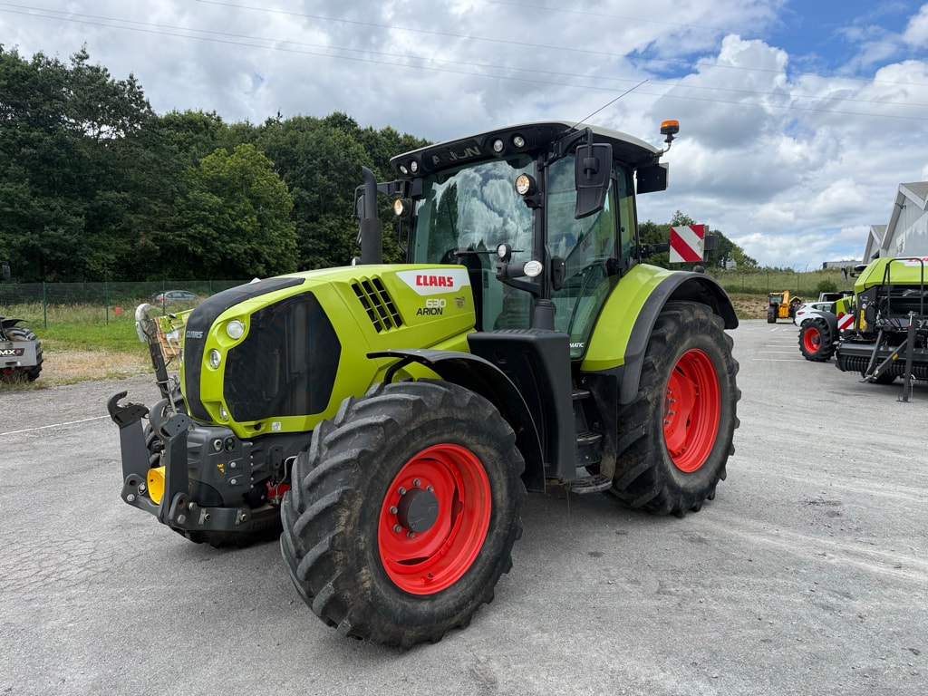 Tracteur CLAAS ARION 630 CMATIC CEBIS - photo slide 2