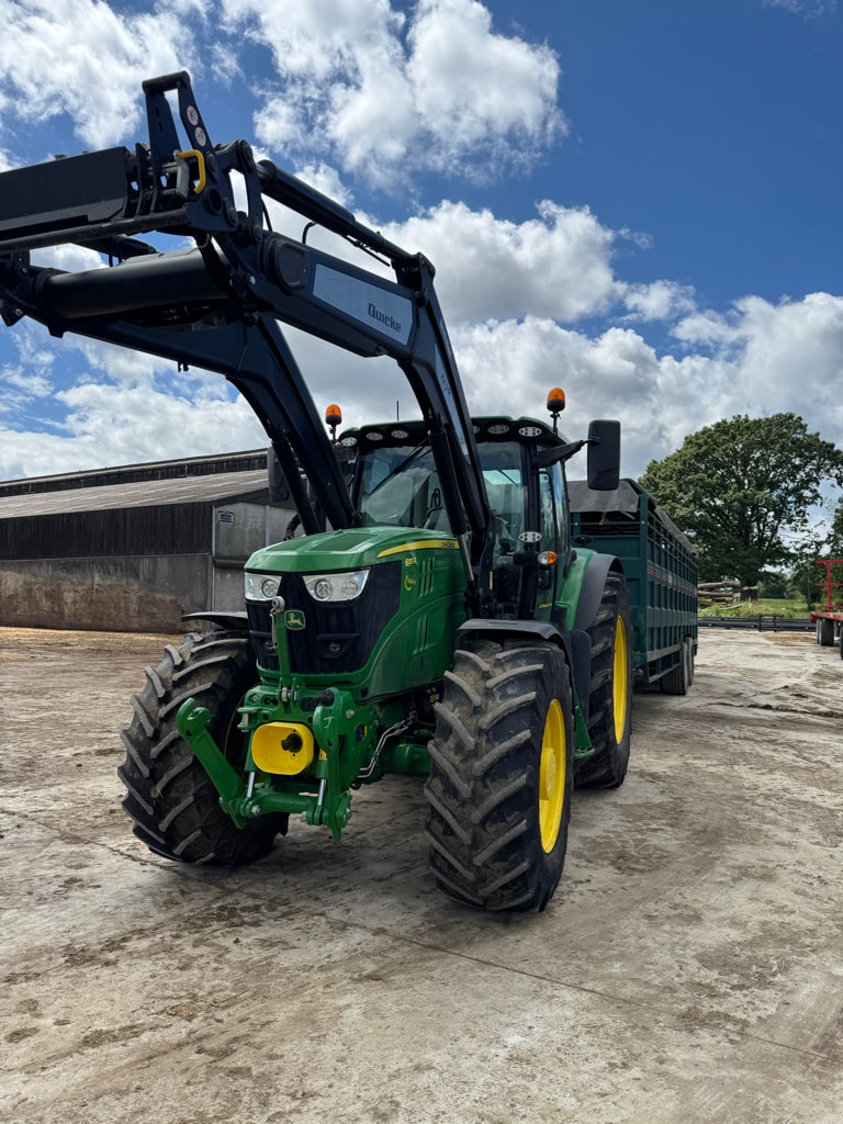 Tracteur JOHN DEERE 6r155 - photo slide 2