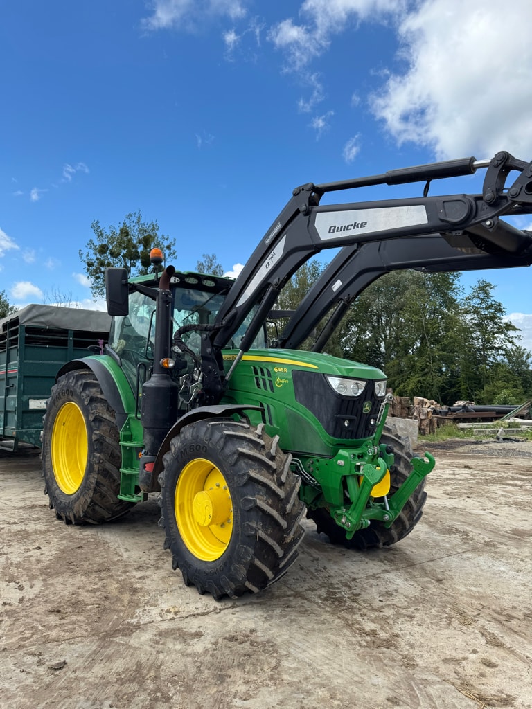 Tracteur JOHN DEERE 6r155 - photo slide 1