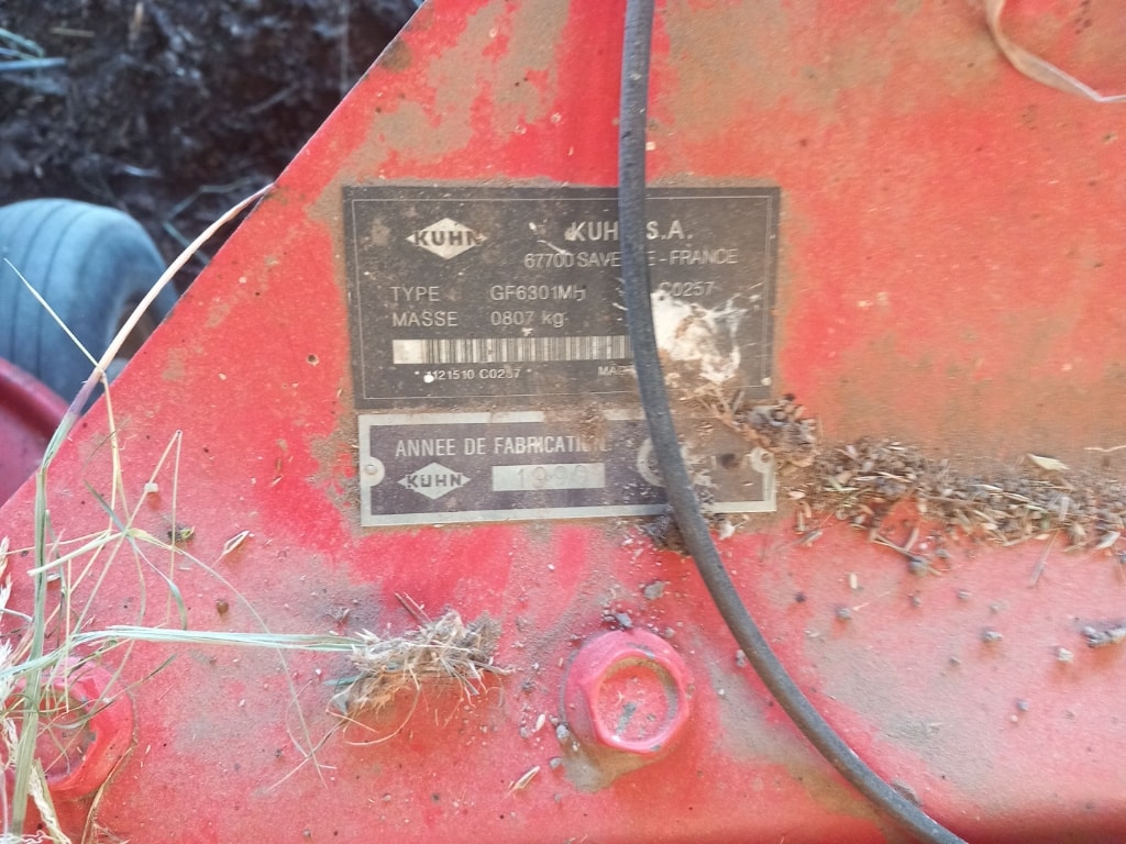 Faneuse KUHN GF 6301 - photo slide 6