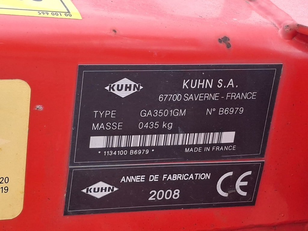 Andaineur KUHN GA3501 GM - photo slide 5