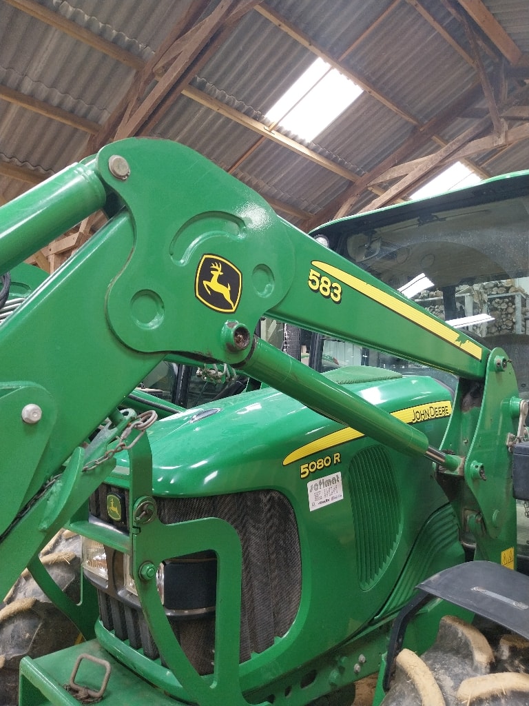Tracteur chargeur JOHN DEERE 5080R - photo slide 20