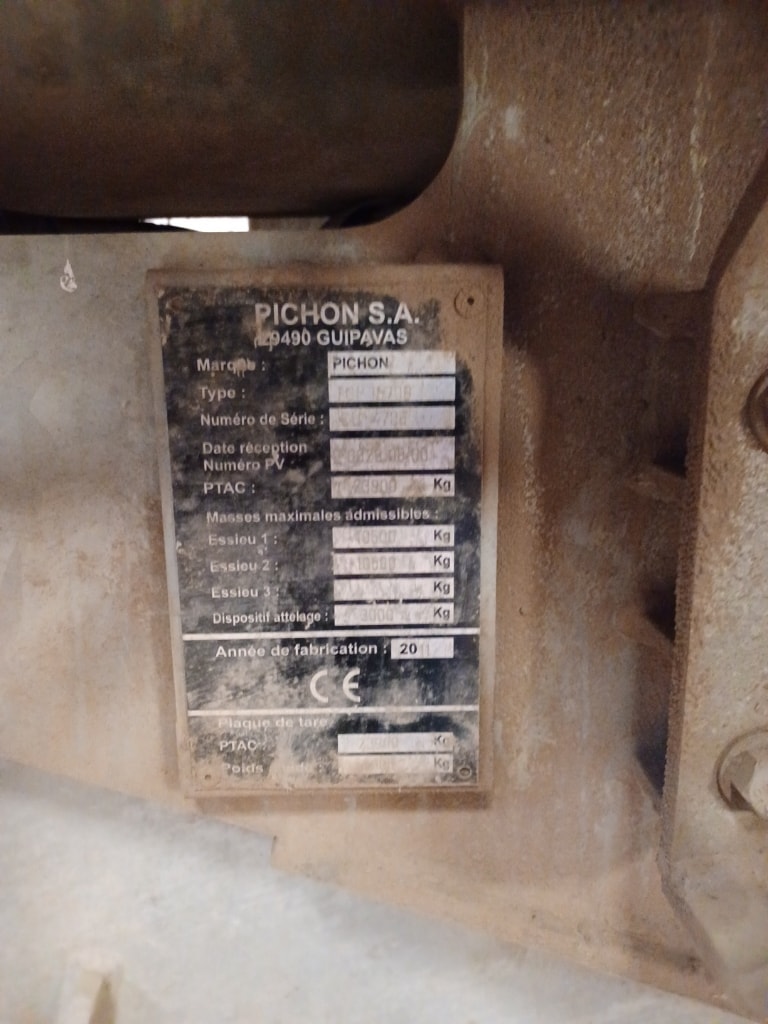 Tonne a lisier PICHON TCI 15700 - photo slide 9