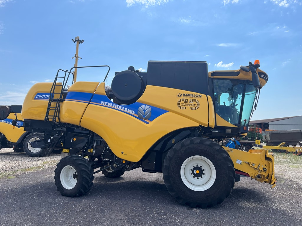 Moissonneuse NEW HOLLAND CH7.70 LATERAL - photo slide 6