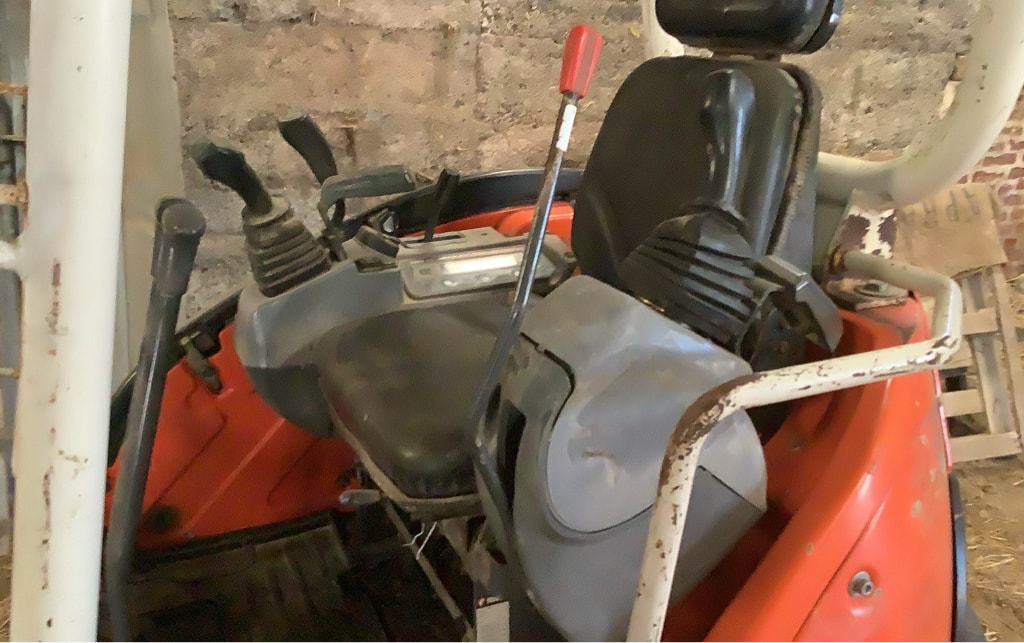 Mini pelle (0-6T) KUBOTA U25-3a - photo slide 11