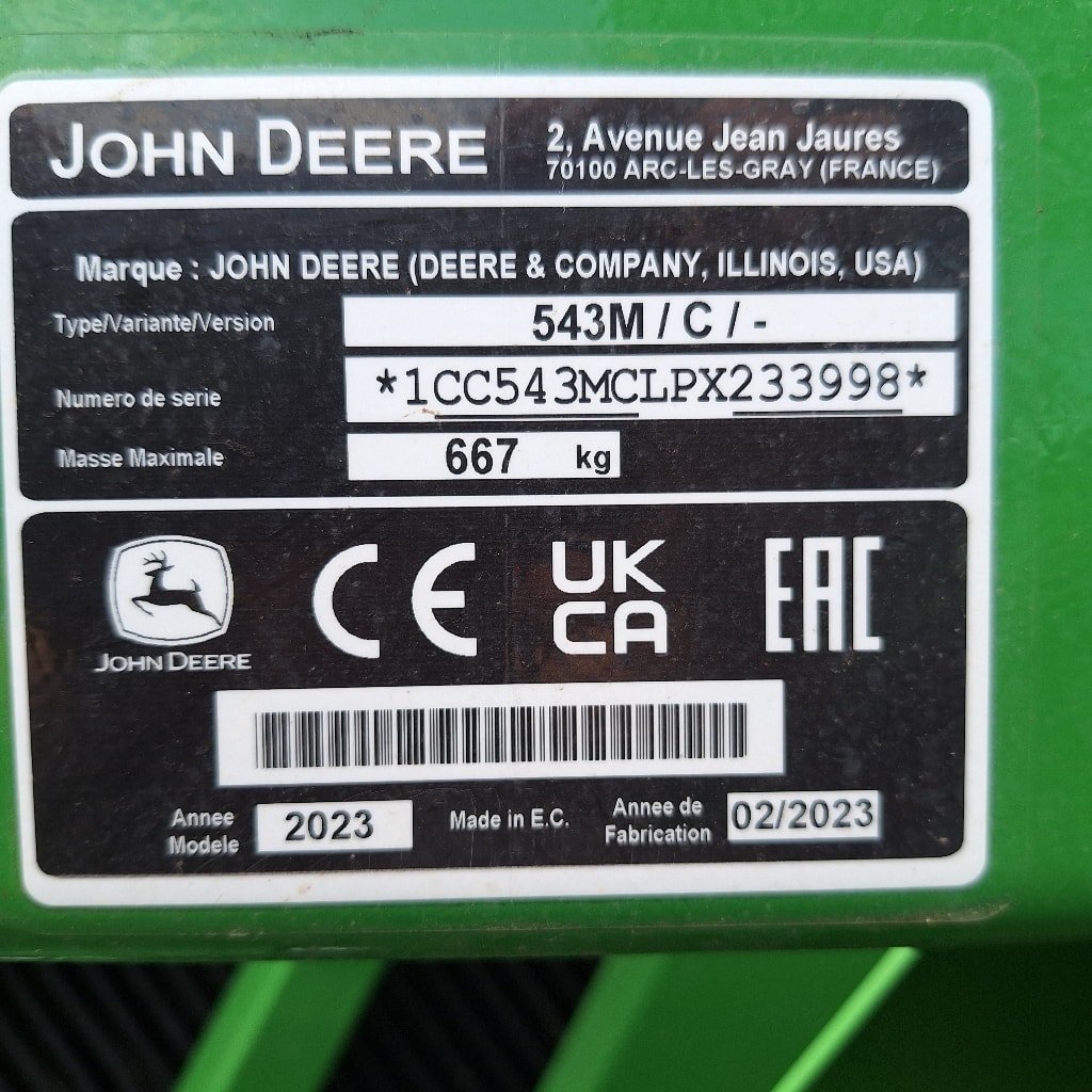 Tracteur chargeur JOHN DEERE 5100M - photo slide 17