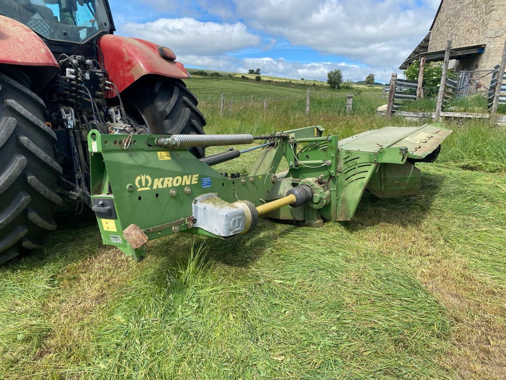 Faucheuse conditionneuse KRONE R 320 cv - photo slide 4