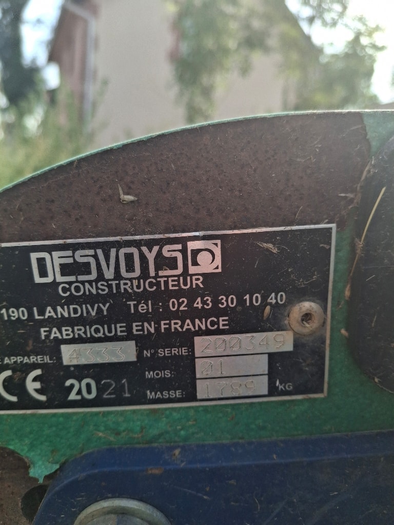 Broyeur DESVOYS DR 4 - photo slide 7
