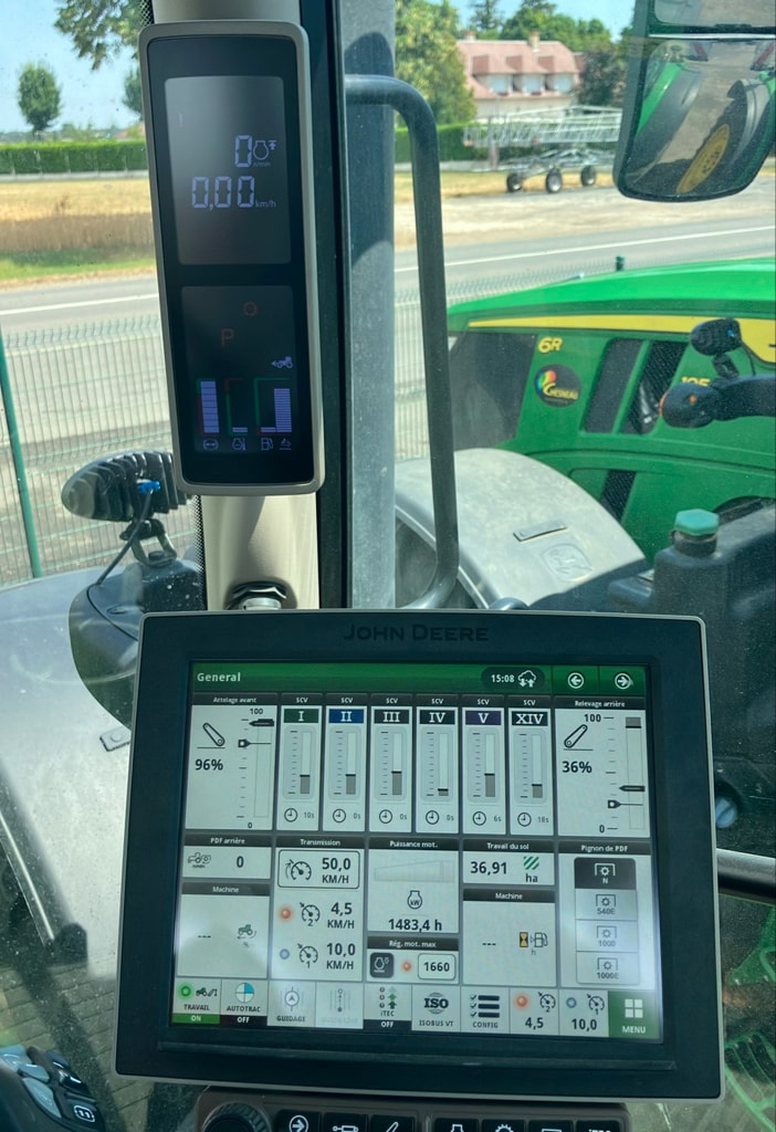 Tracteur JOHN DEERE 6R 195 - photo slide 8