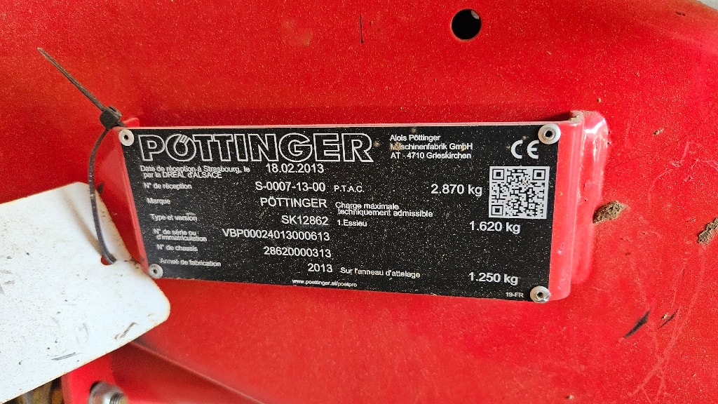 Andaineur POTTINGER TOP 722 - photo slide 7