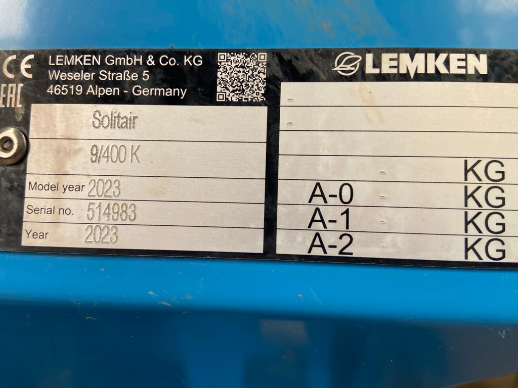 Combine de Semis LEMKEN Combiné de semis 4 mètres repliable - photo slide 5