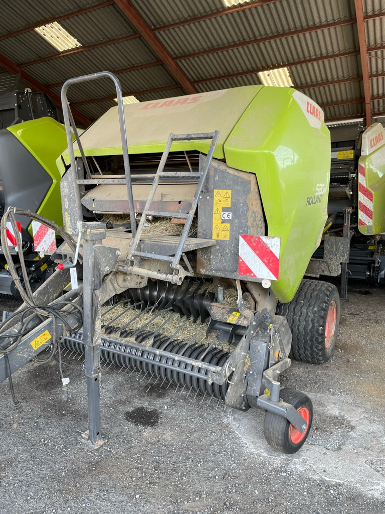 Presse balles rondes CLAAS ROLLANT 520 RF - photo slide 1