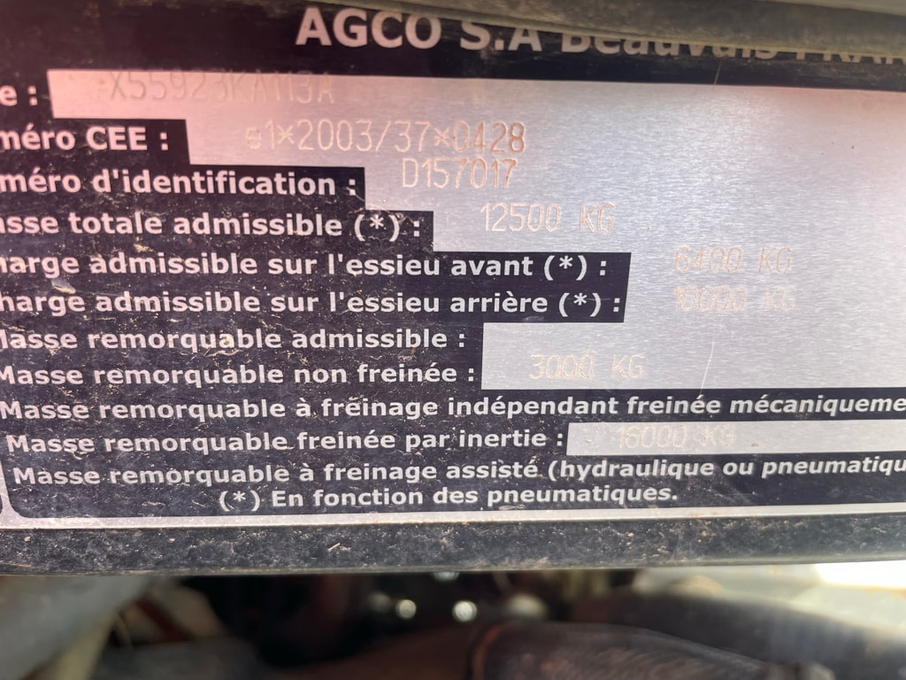Tracteur MASSEY FERGUSON 7619 DYNA-VT EXCLUSIVE - photo slide 5