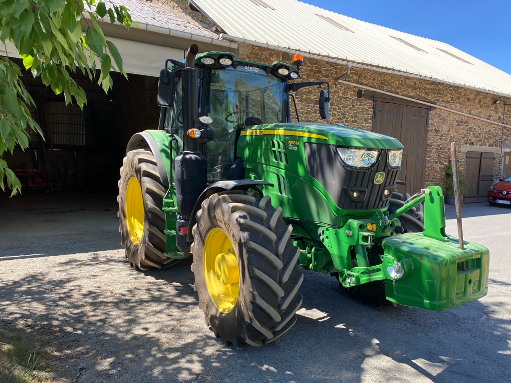 Tracteur JOHN DEERE 6155M - photo slide 4