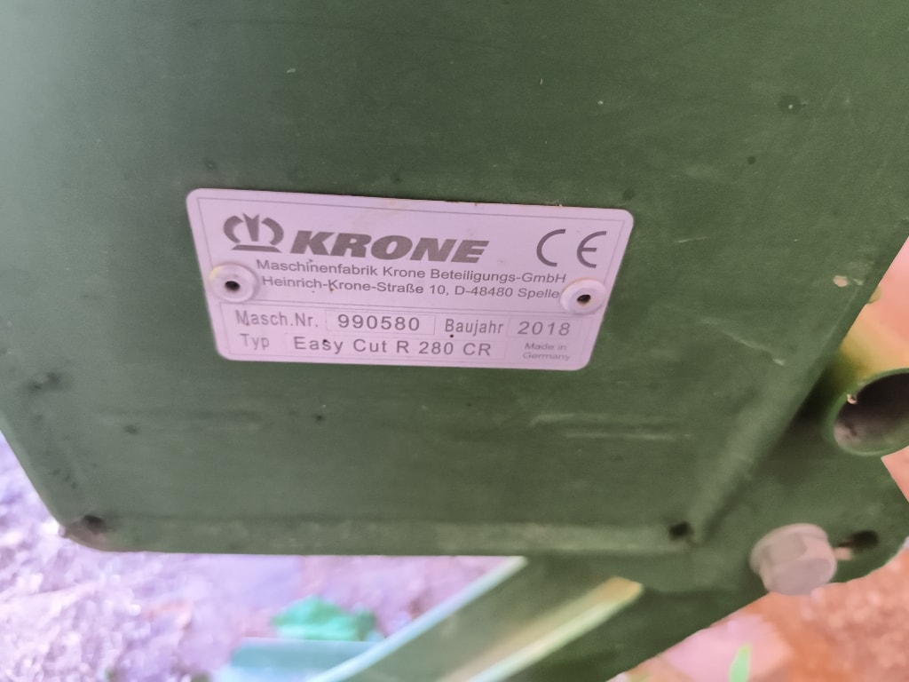Faucheuse conditionneuse KRONE Ecr 280 cr - photo slide 7