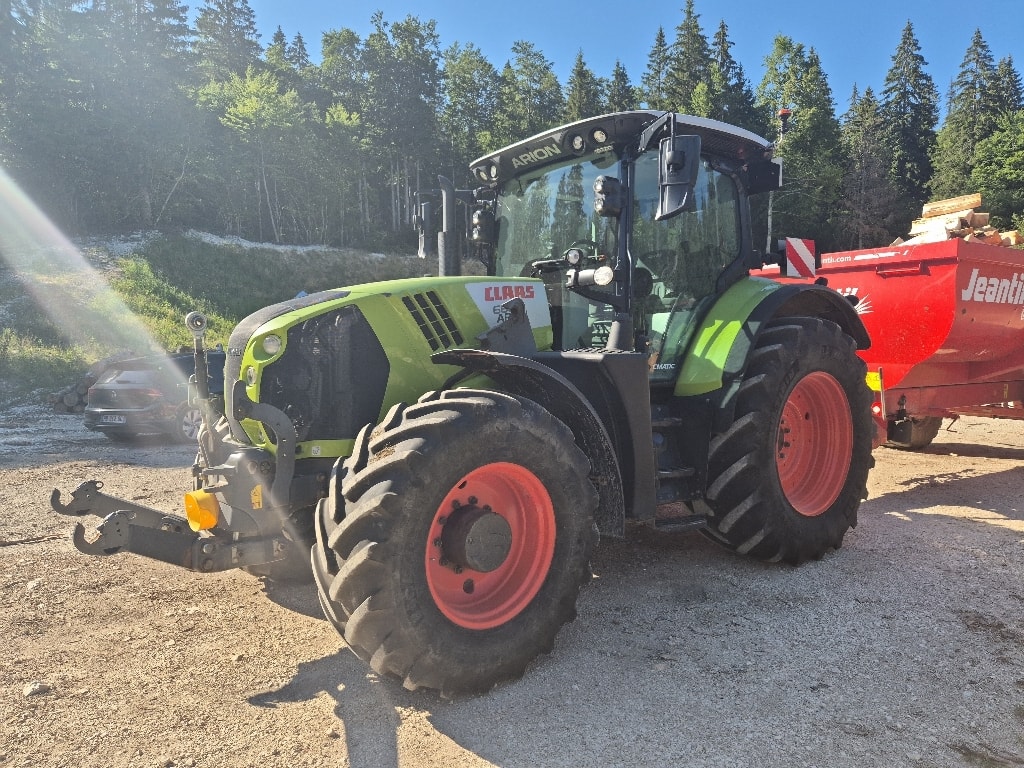 Tracteur CLAAS Arion 660 cebis - photo slide 18