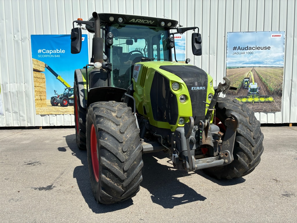 Tracteur CLAAS ARION 650 CEBIS  - photo slide 2
