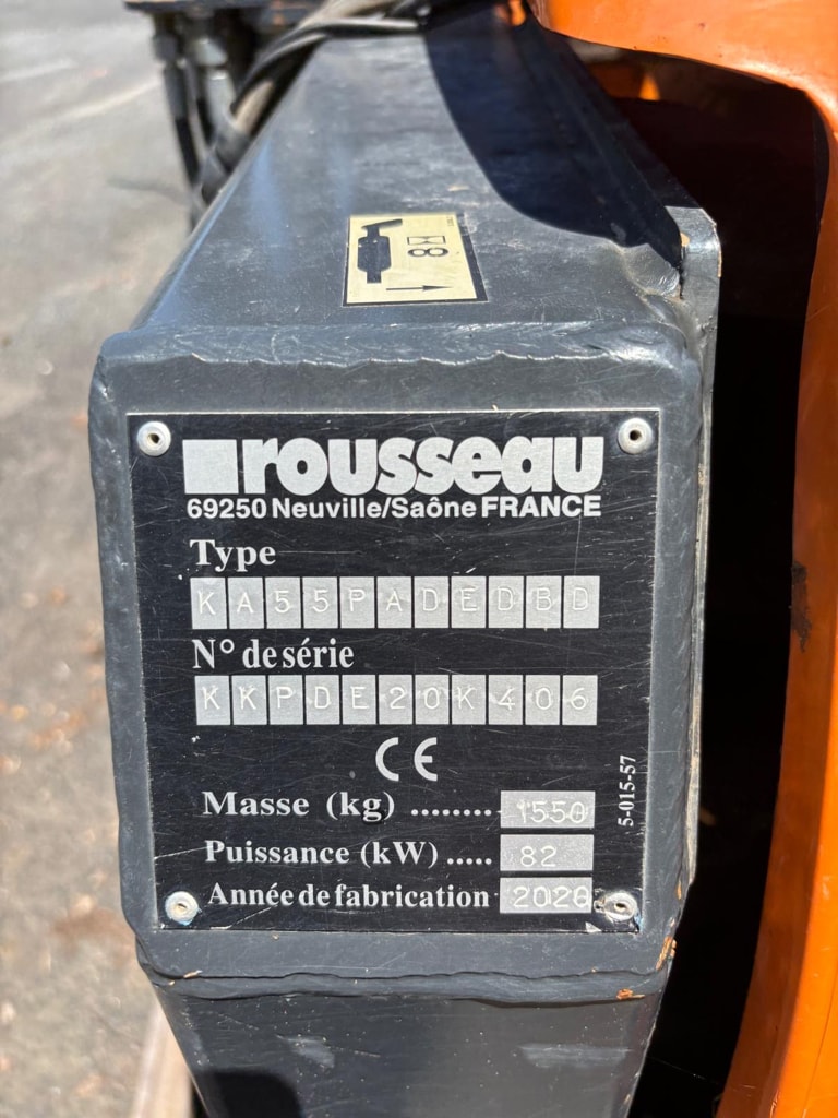 Epareuse ROUSSEAU Kastor 550PA - photo slide 15