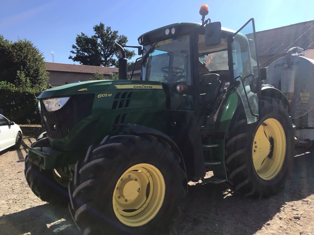 Tracteur JOHN DEERE 6105 M - photo slide 2