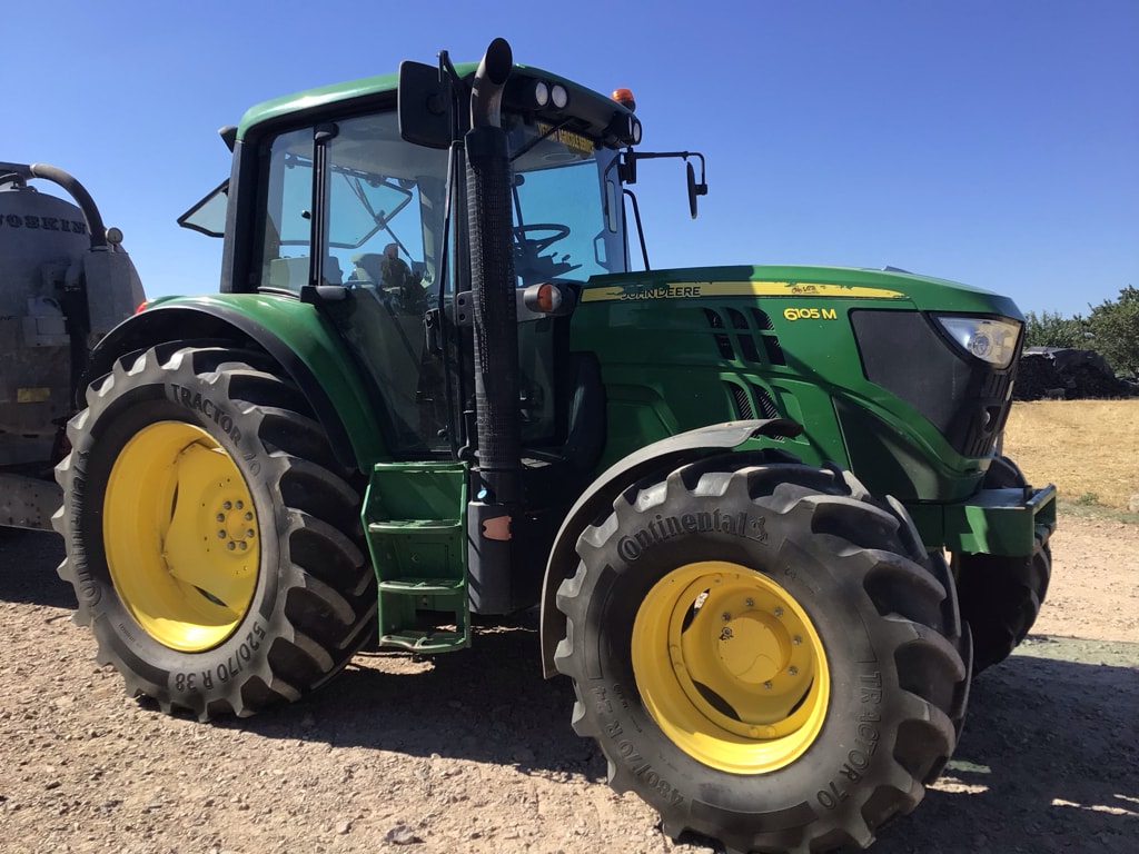 Tracteur JOHN DEERE 6105 M - photo slide 1
