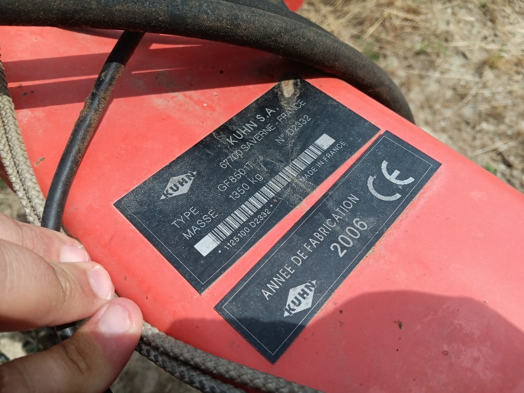 Faneuse KUHN GF 8501 T - photo slide 8