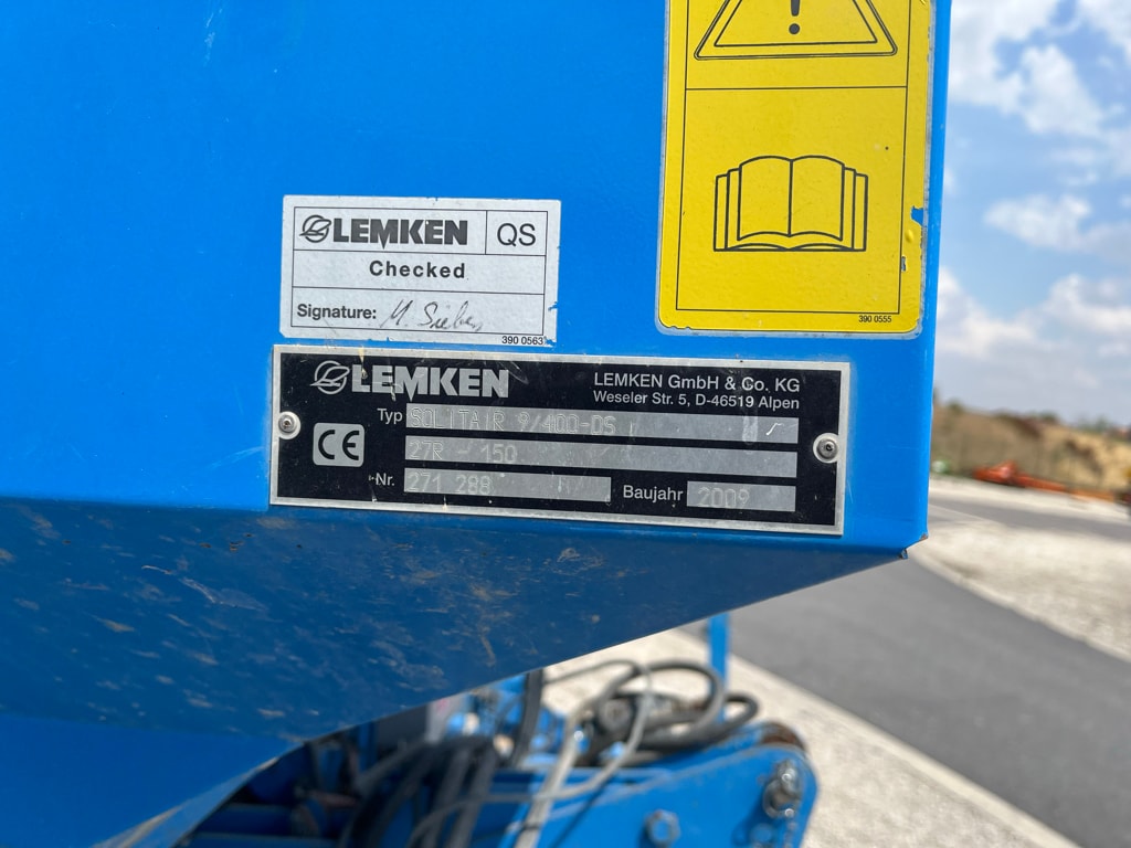 Combine de Semis LEMKEN Solitair 9 - photo slide 9
