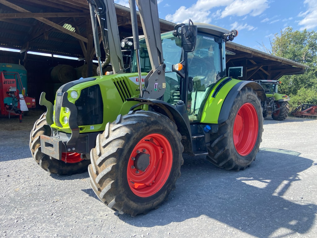 Tracteur chargeur CLAAS ARION 420 - photo slide 1
