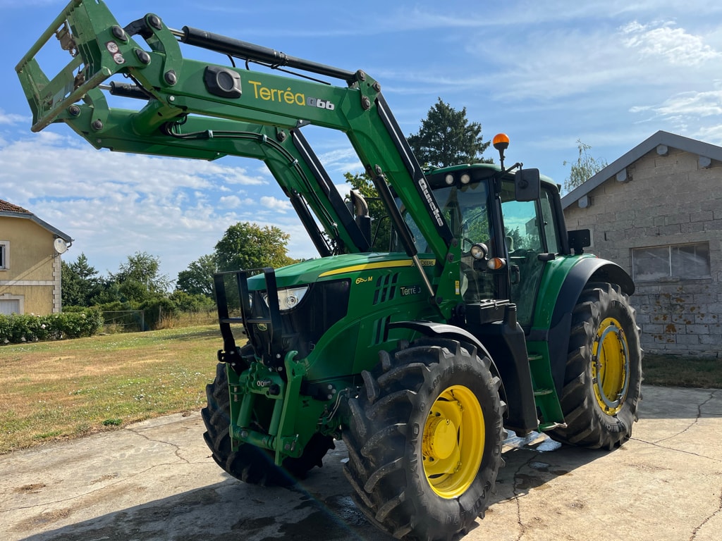 Tracteur chargeur JOHN DEERE 6150M - photo slide 2