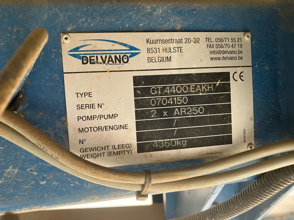 Pulverisateur DELVANO GT 4400 - photo slide 12