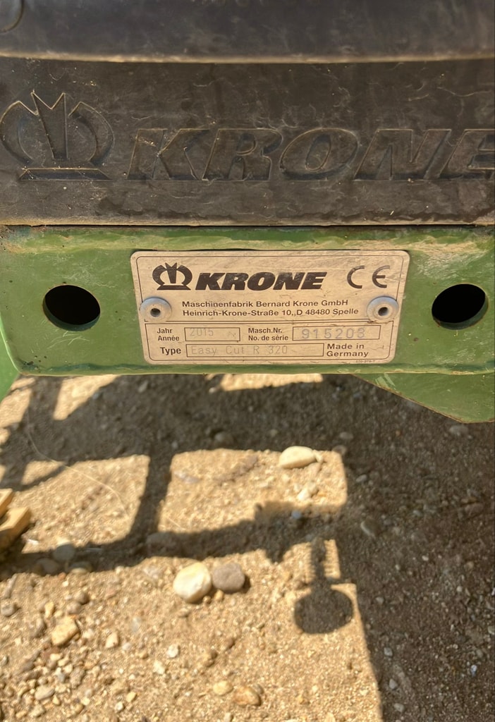 Faucheuse KRONE Easycut R320 - photo slide 6