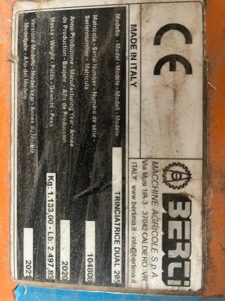 Broyeur BERTI Dual 285 - photo slide 5