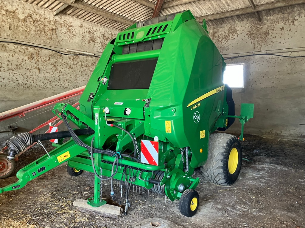 Presse balles rondes JOHN DEERE V461m - photo slide 2