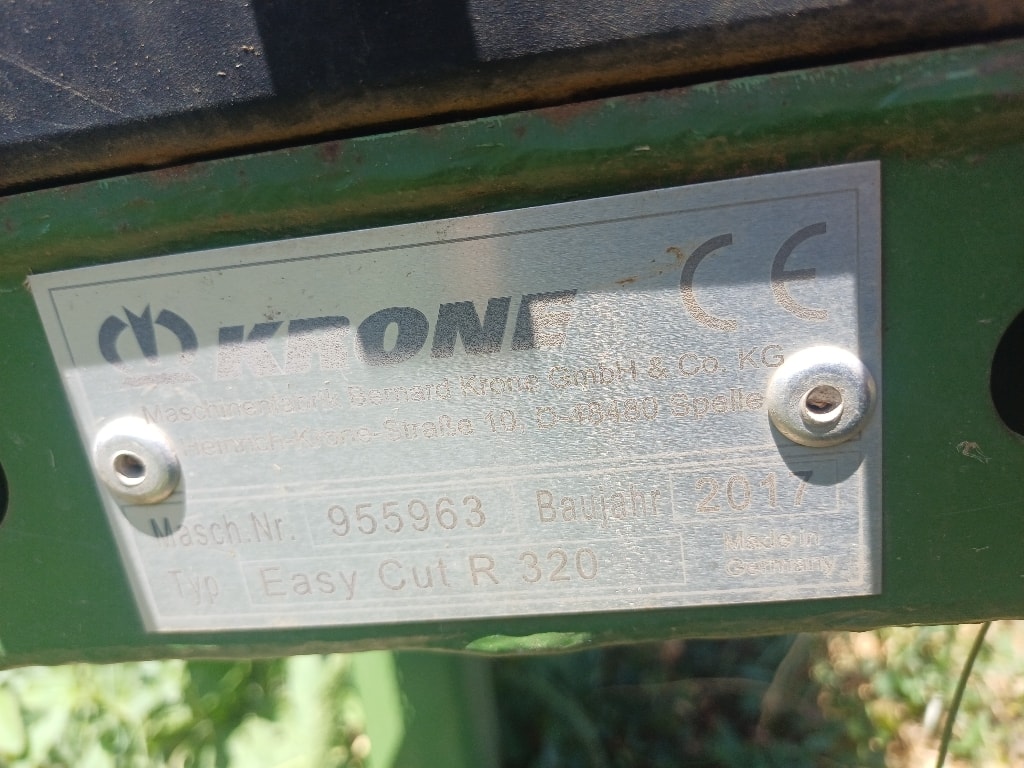 Faucheuse KRONE ECR 320 - photo slide 6