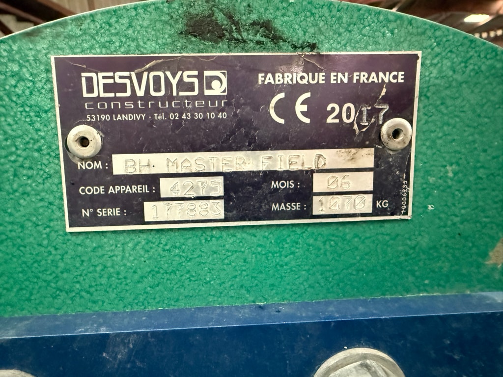 Broyeur DESVOYS MASTER FIELD - photo slide 8