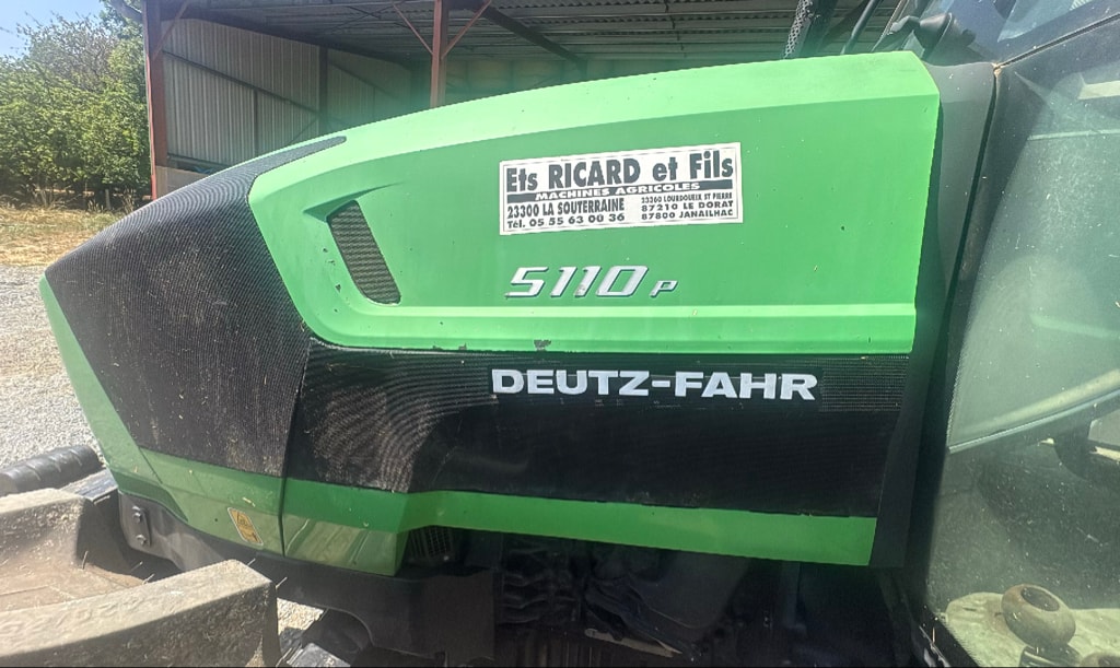 Tracteur DEUTZ FAHR 5110 P - photo slide 6
