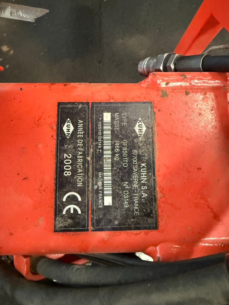 Faneuse KUHN GF8501TO - photo slide 7