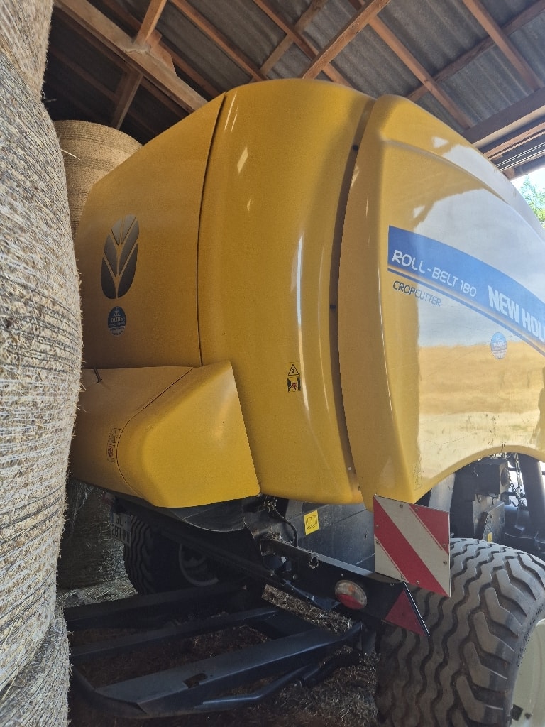 Presse balles rondes NEW HOLLAND Roll belt 180 CROP CUTTER - photo slide 3