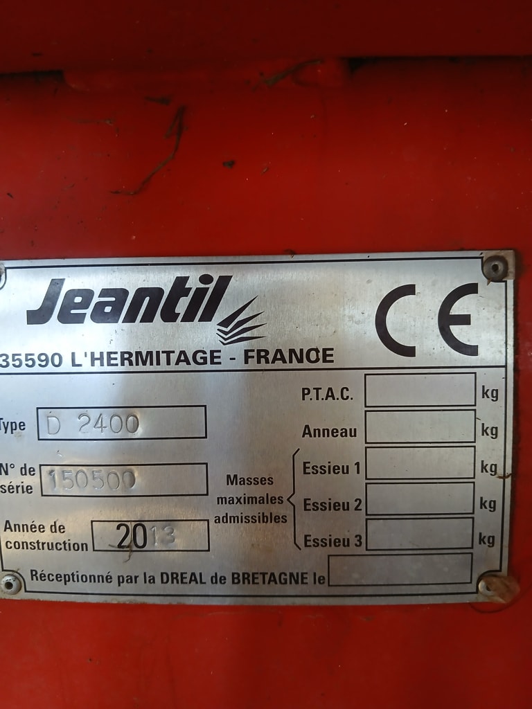 Desileuse pailleuse JEANTIL D2400 - photo slide 5