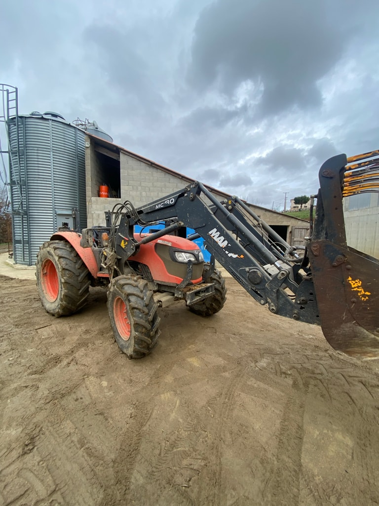 Tracteur KUBOTA M4072  - photo slide 2
