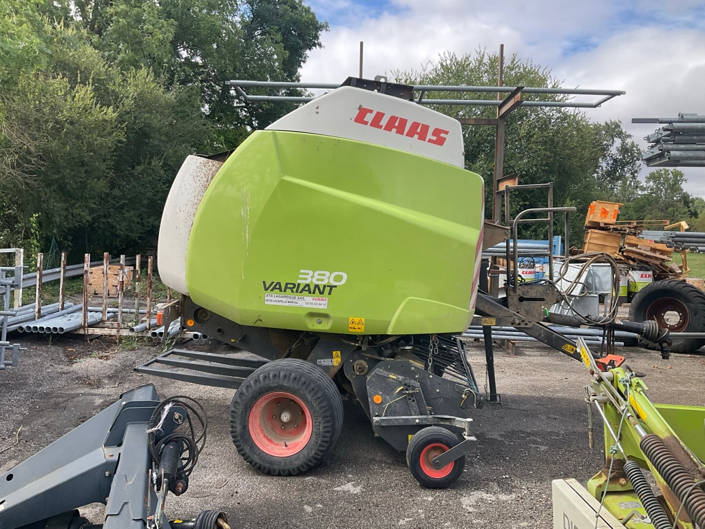Presse balles rondes CLAAS VARIANT 380 RF - photo slide 27