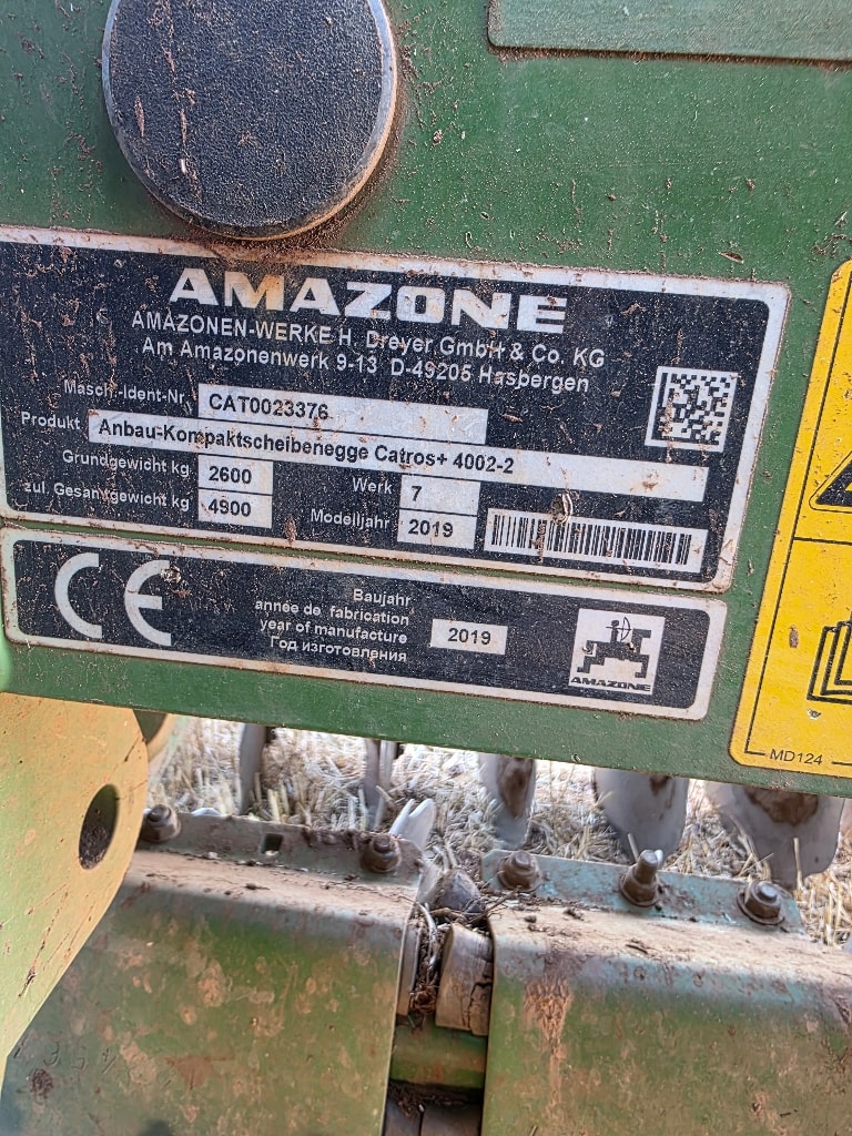 Dechaumeur AMAZONE Catros 4002-2 et Greendrill 200 - photo slide 9