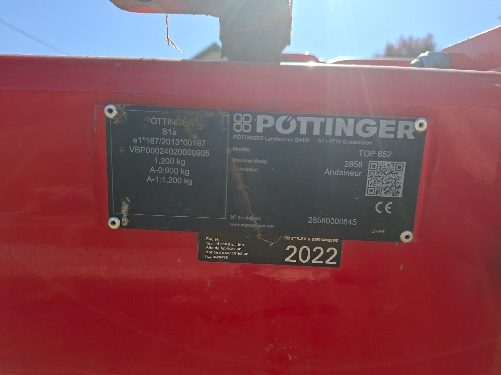 Andaineur POTTINGER Top 652 - photo slide 7