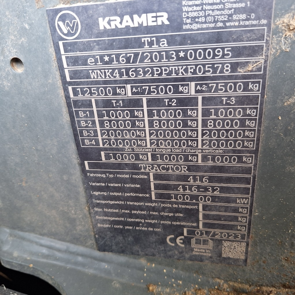 Telescopique KRAMER 457 - photo slide 5