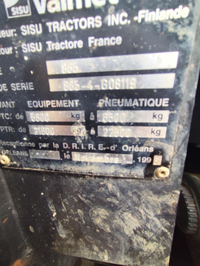Tracteur VALTRA Valmet 865 - photo slide 15