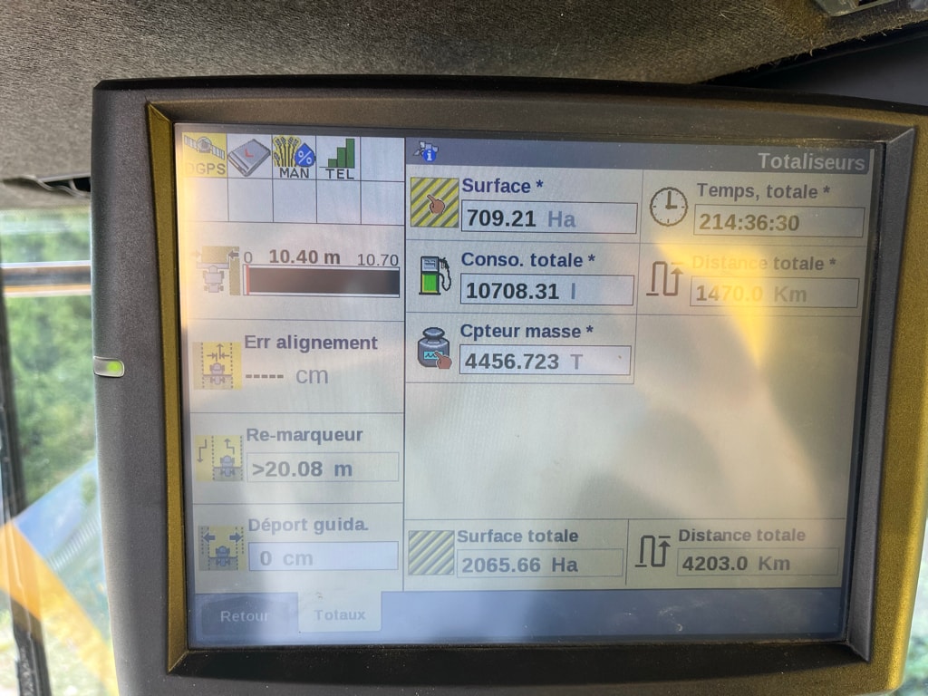 Moissonneuse NEW HOLLAND CR 9.90 REVELATION - photo slide 20
