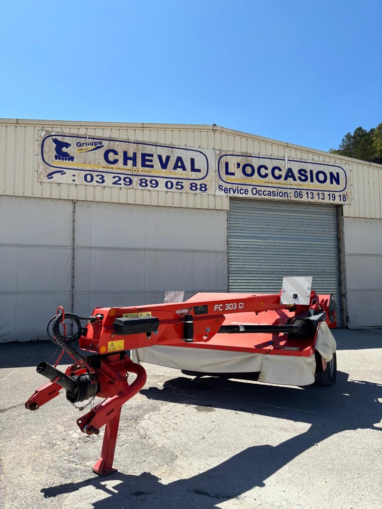 Faucheuse conditionneuse KUHN FC 303 GL - photo slide 1