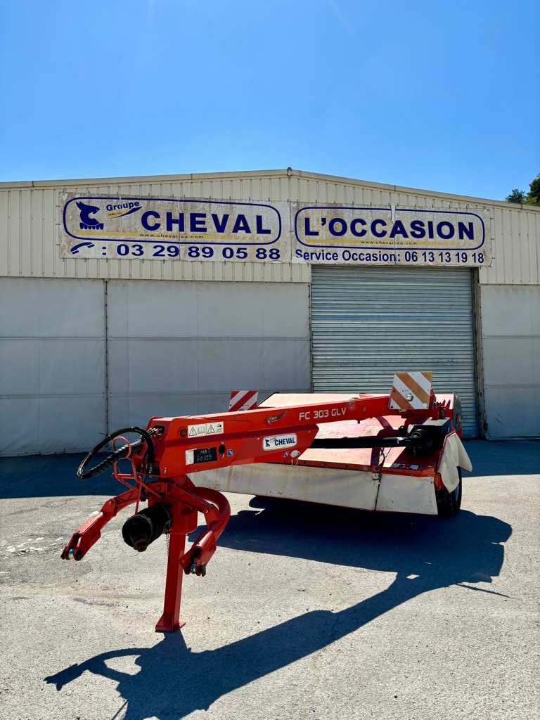 Faucheuse conditionneuse KUHN FC303 GLV - photo slide 1